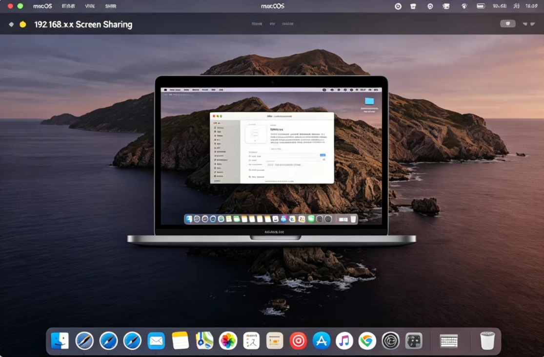 macOS Built-in Screen Sharing 